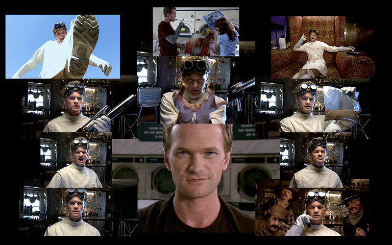 Barney Stinson collage