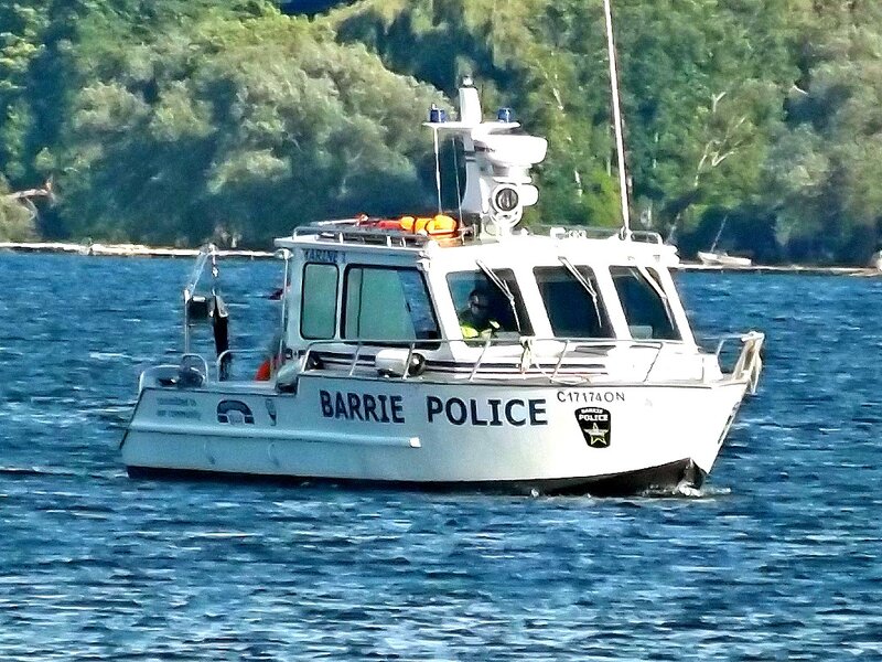 Barrie Police Boat