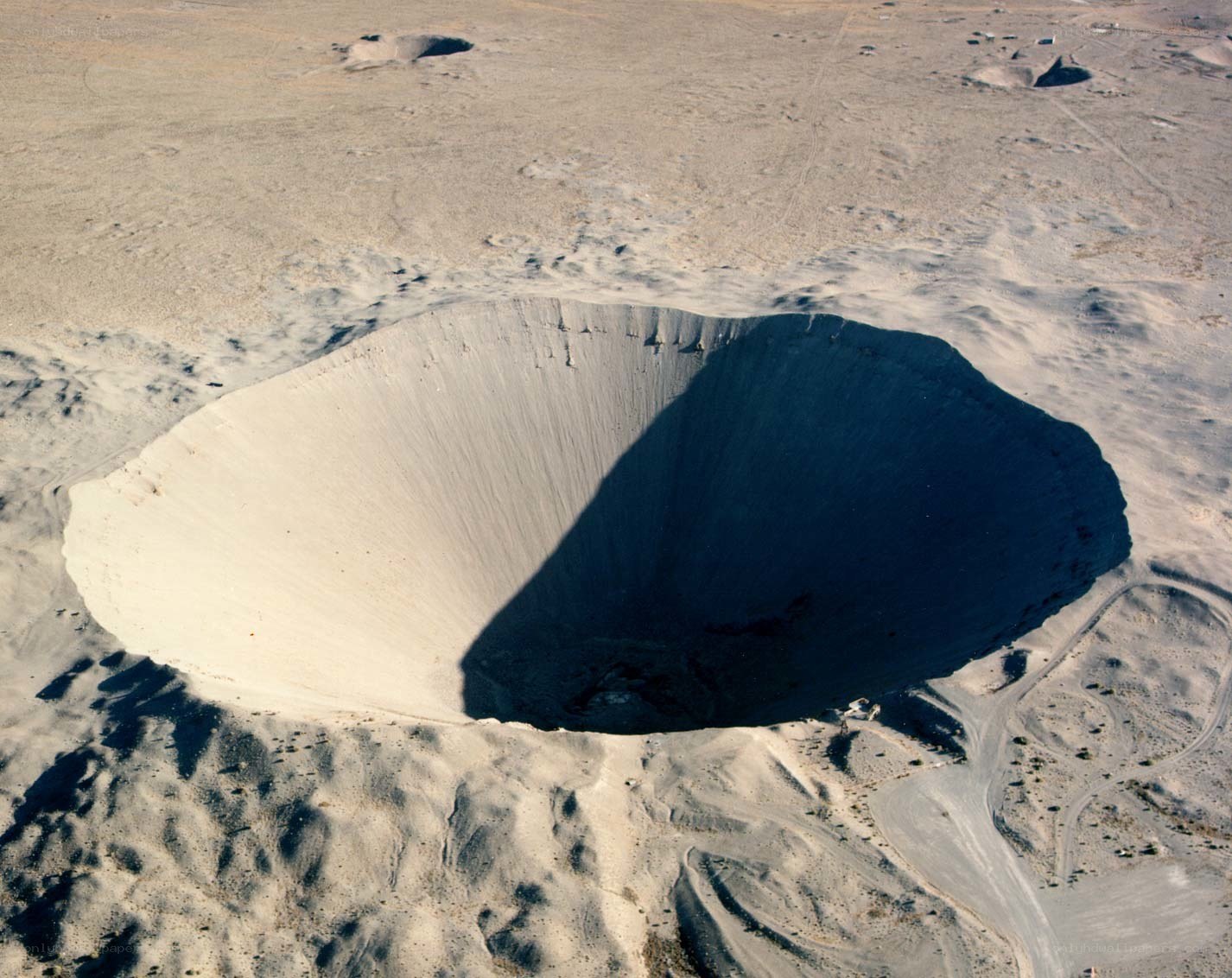 Barringer Crater aerial view