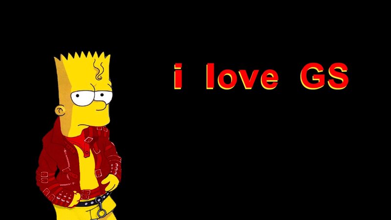 Bart Simpson loves GS