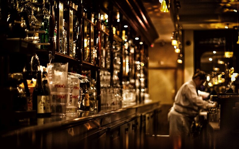 Bartender at a Bar
