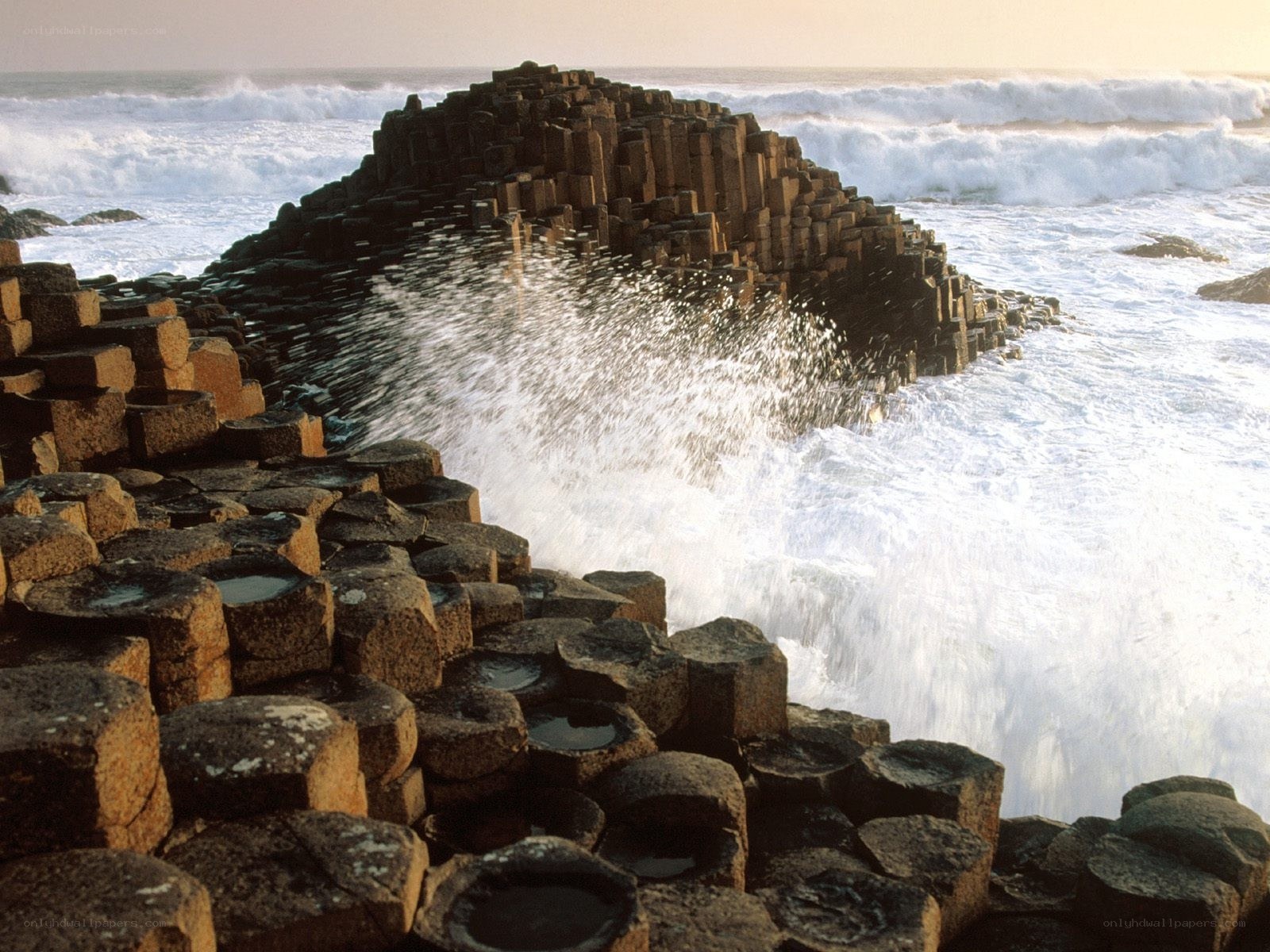 Basalt columns at Giant's Causeway