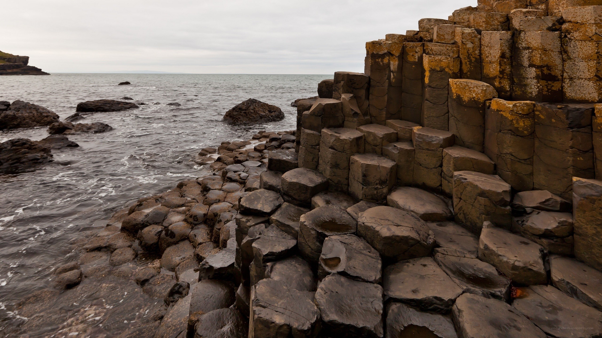Basalt columns at Giant's Causeway