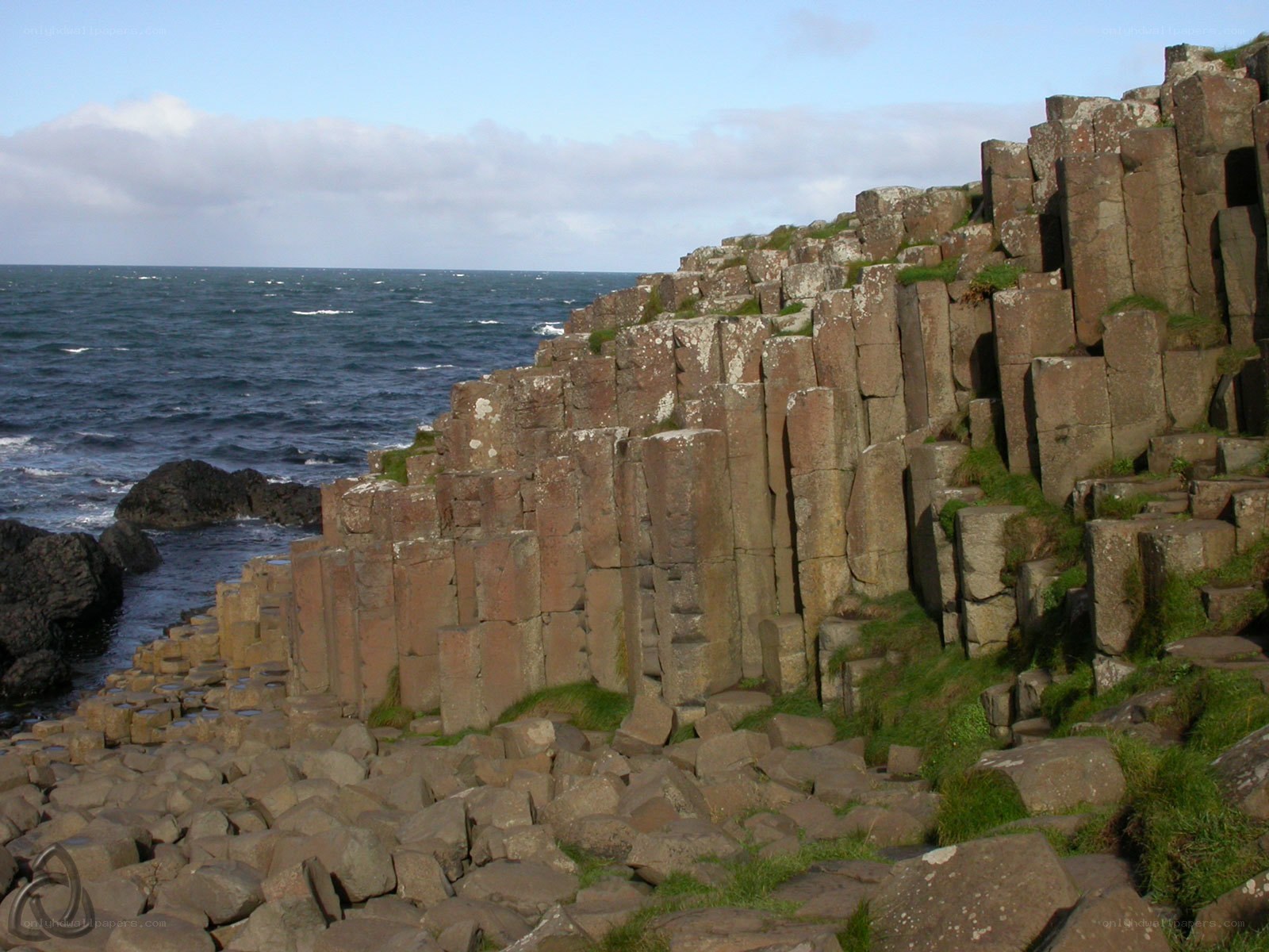 Basalt columns at Giant's Causeway