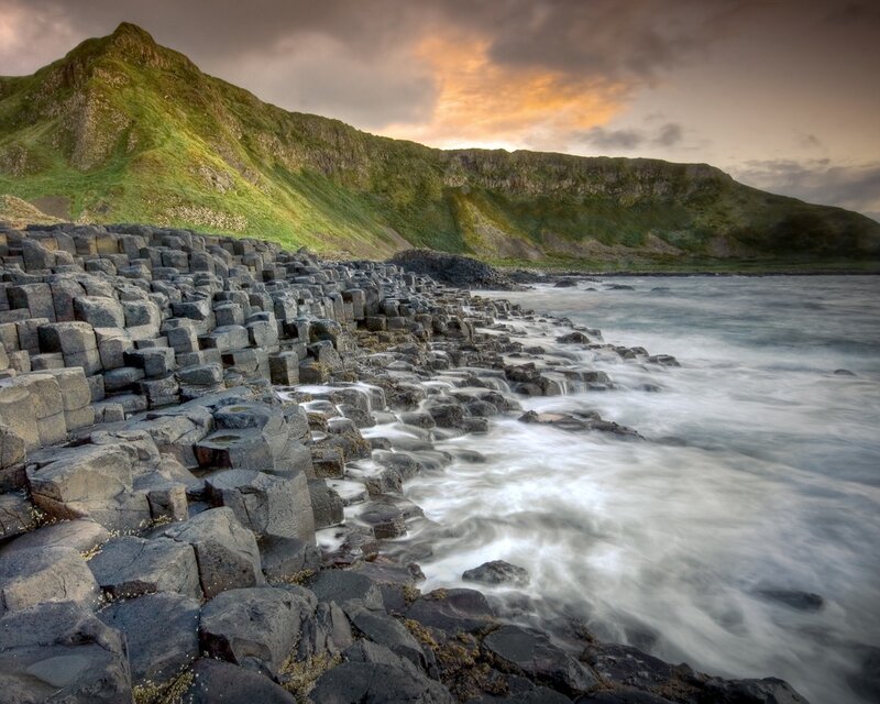 Basalt columns at Giant's Causeway