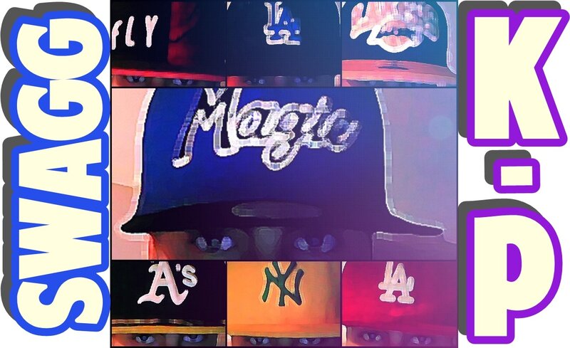 baseball caps collage