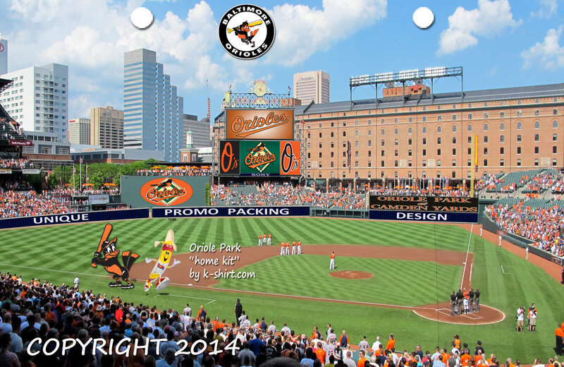 Baseball Game at Oriole Park