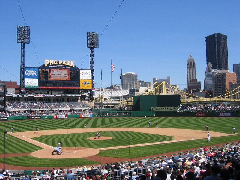 Baseball game at PNC Park