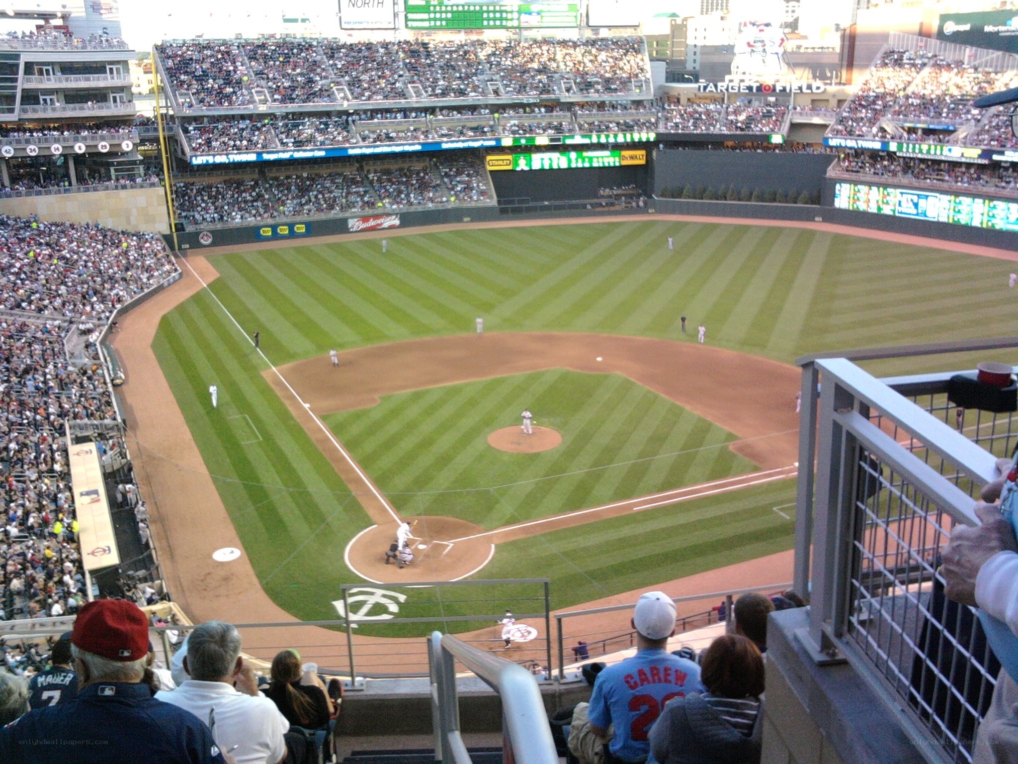 Baseball game at Target Field