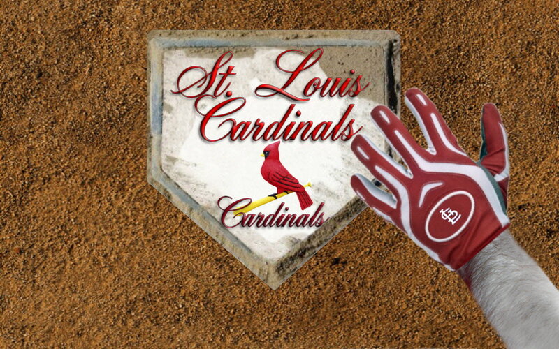 Baseball Glove and Home Plate
