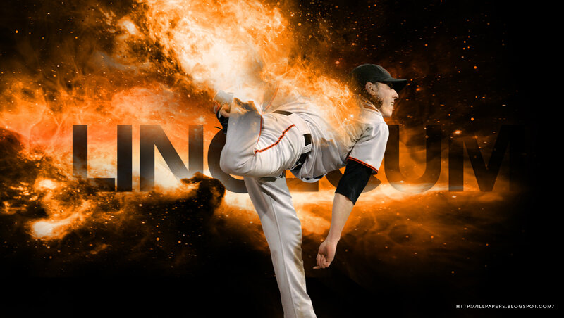 Baseball Pitcher in Motion — Orange