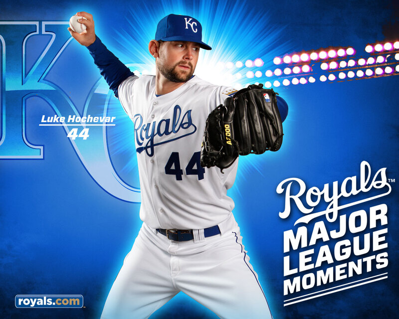 Baseball Pitcher Luke Hochevar
