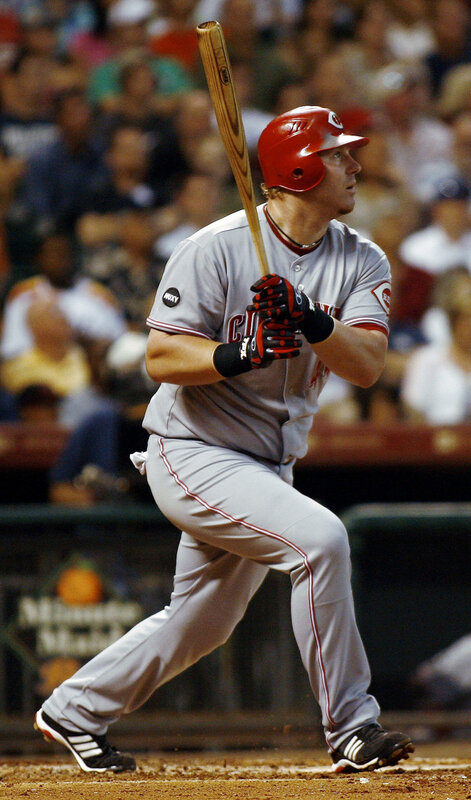 Baseball Player at Bat — Gray