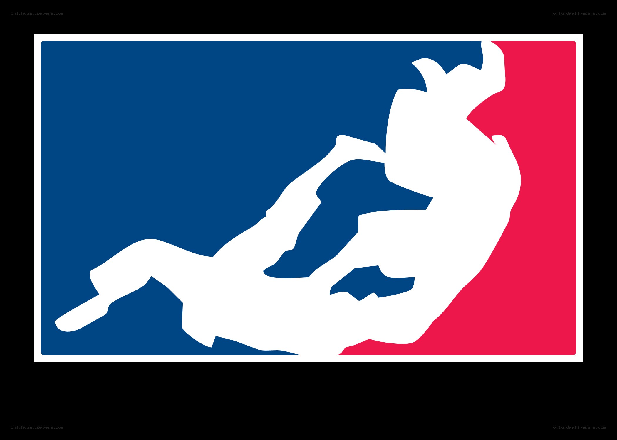 baseball player silhouette logo