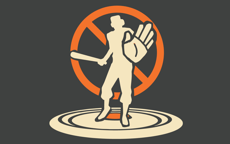 baseball player silhouette