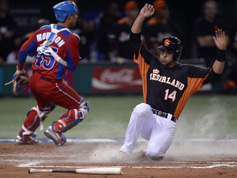 Baseball Player Sliding
