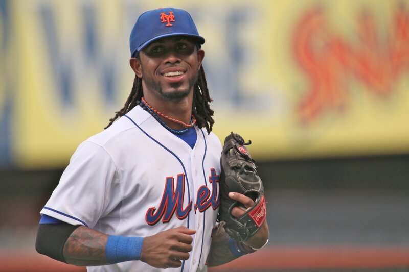 Baseball Player Smiling — Blue