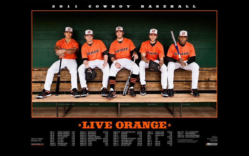 Baseball Players on Bench