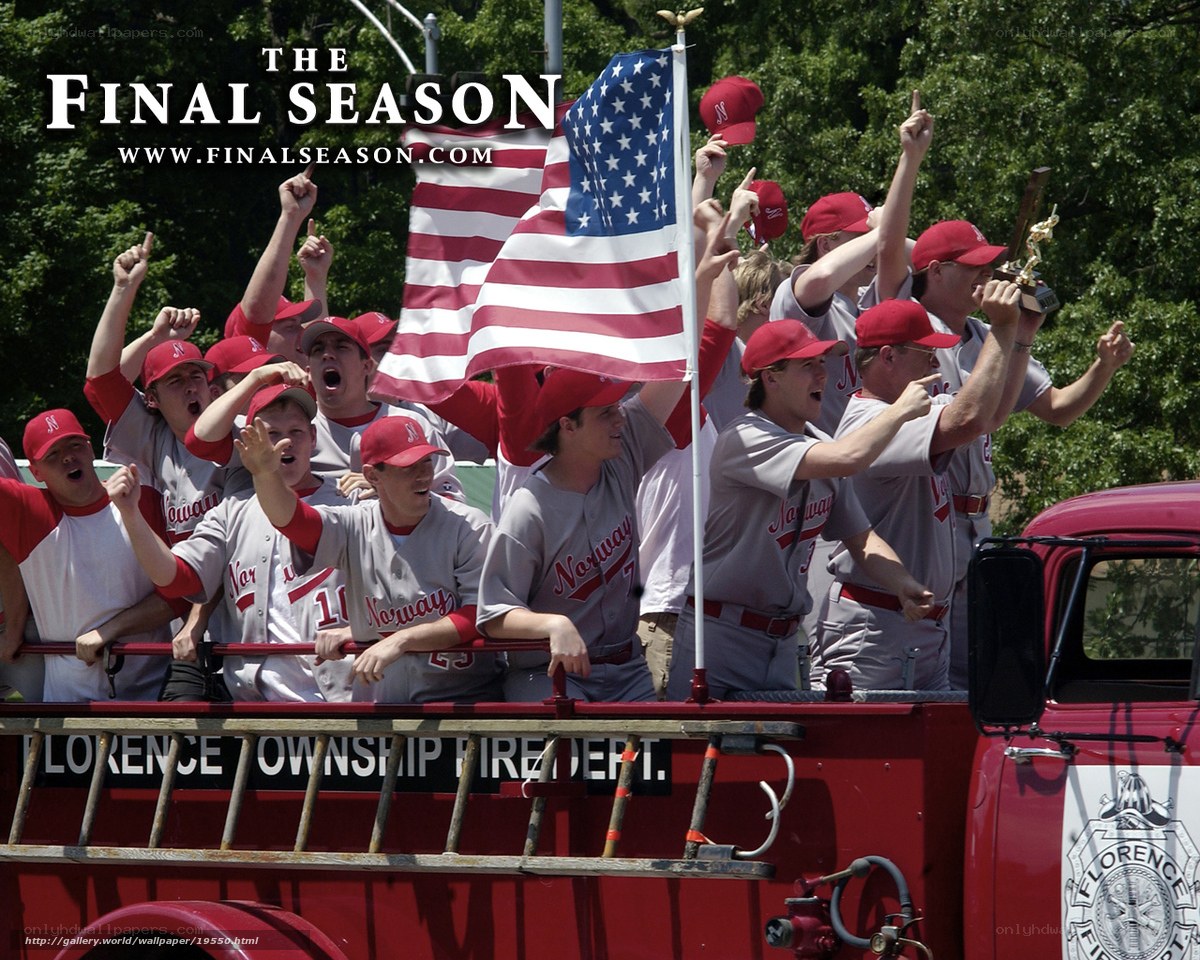 Baseball team celebrates victory