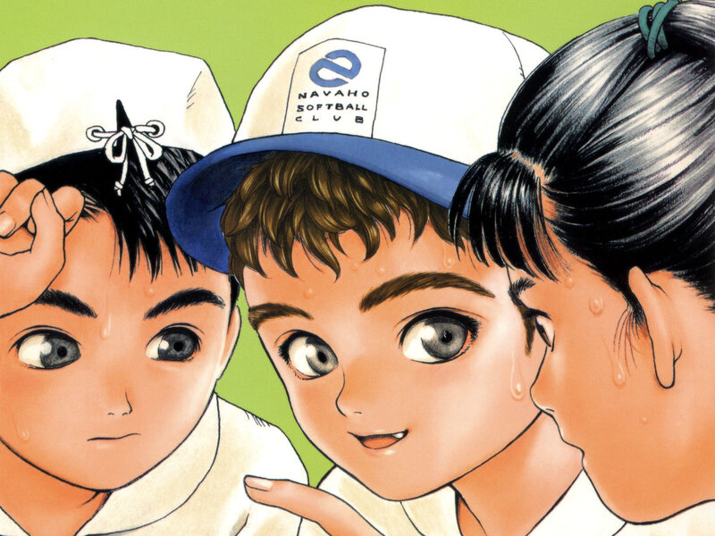 Baseball team close-up