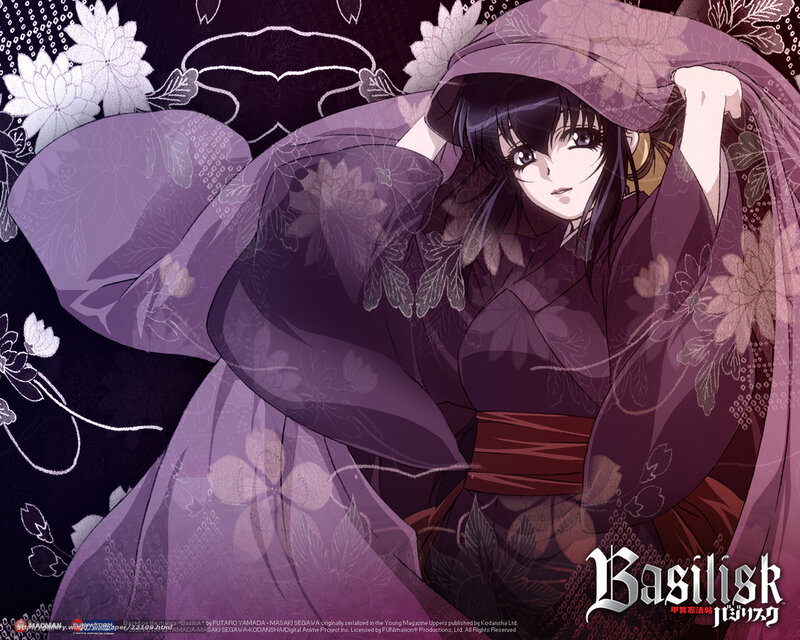 Basilisk anime character art