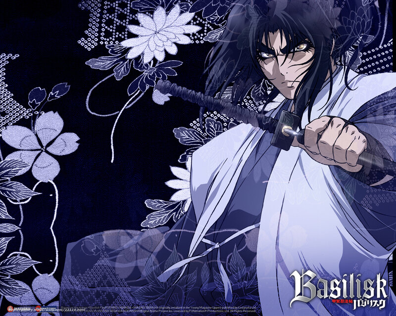 Basilisk anime character artwork
