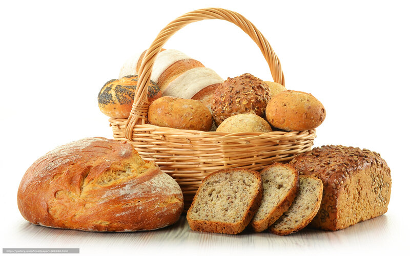 Basket of Assorted Breads — Brown, Neutral, Photograph, Bread