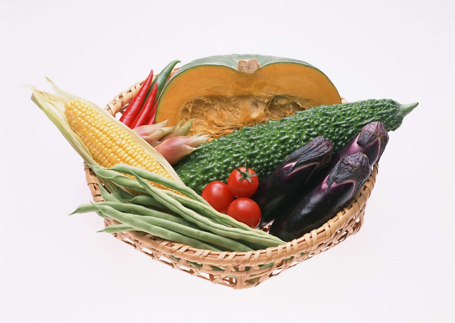basket of fresh vegetables