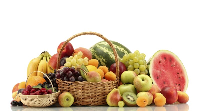 Basket of Mixed Fruit
