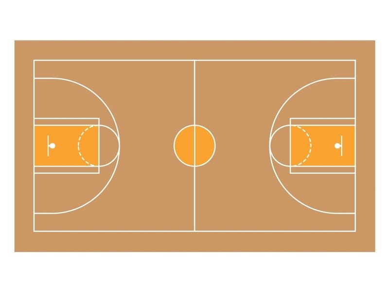 basketball court diagram