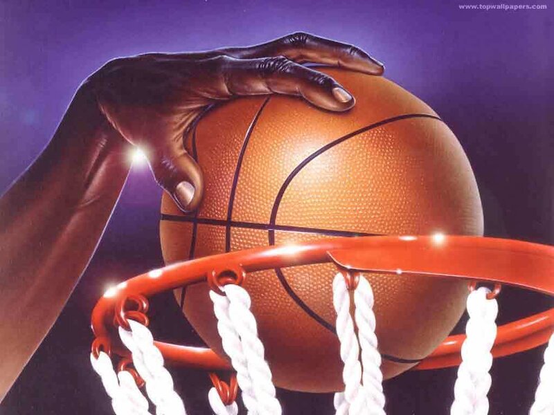 basketball dunk artwork