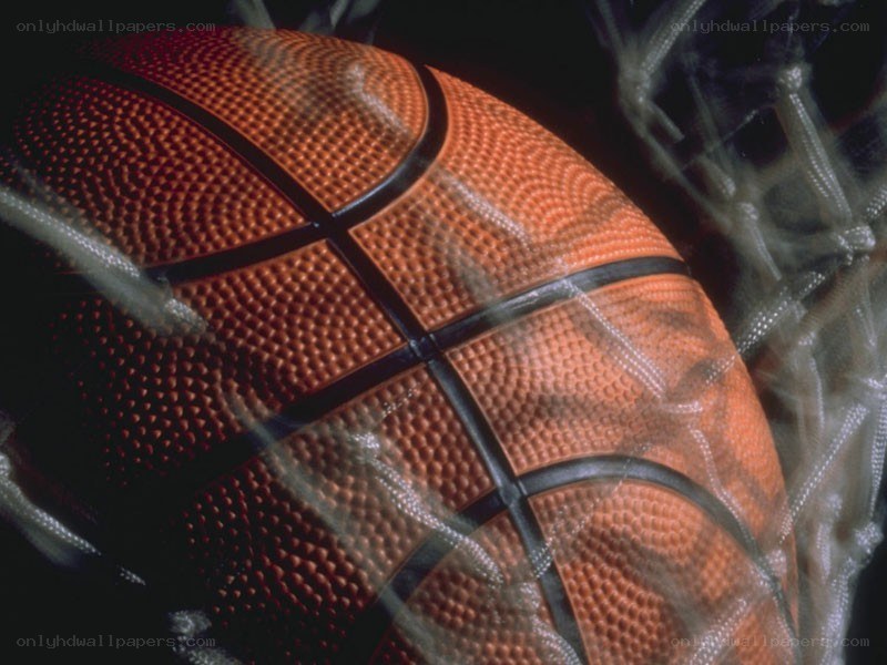 basketball going through net
