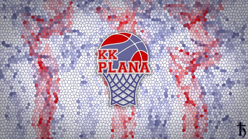 Basketball Logo — Red