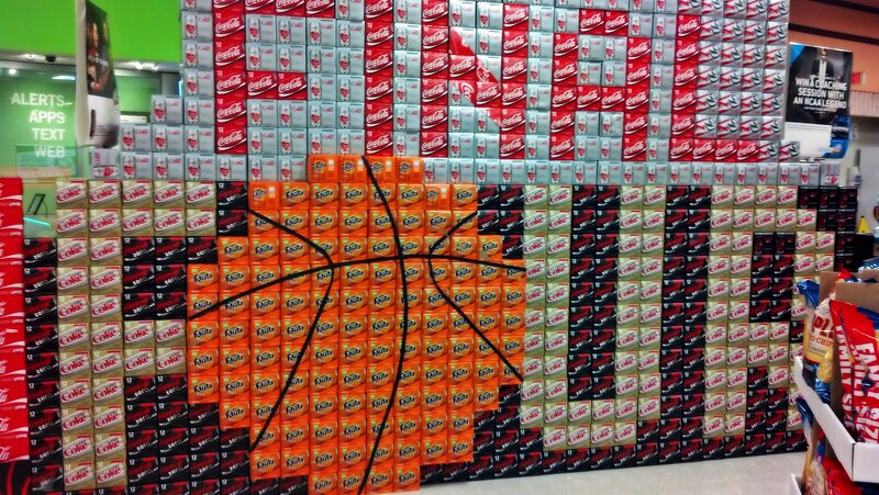 Basketball Made of Soda