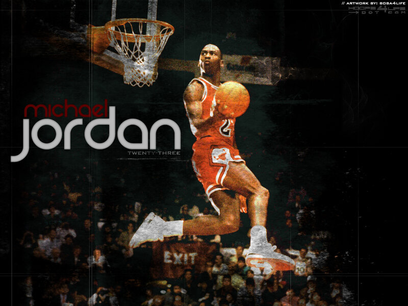 Basketball Player Dunking — Black, Dramatic, Night, Digital Art, Hoop