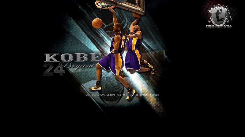 Basketball Player Dunking — Black, Dynamic, Digital Art