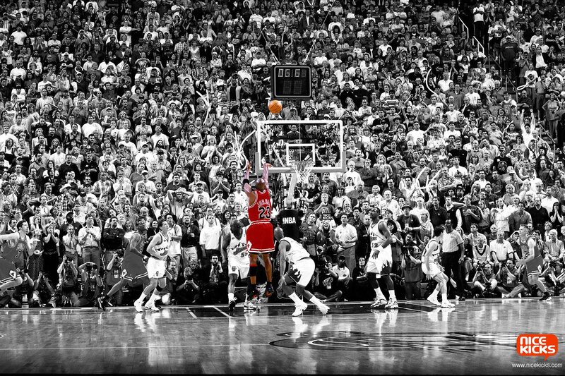 Basketball Player Dunking — Black, Intense