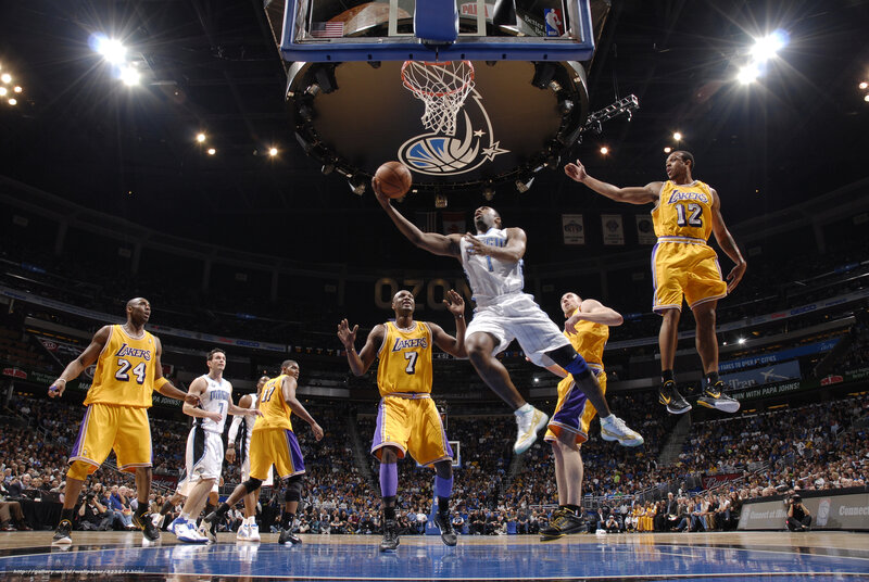 Basketball Player Dunking — Blue, Dynamic, Intense