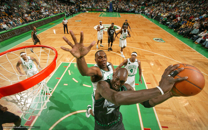 Basketball Player Dunking — Green, Intense, Photograph