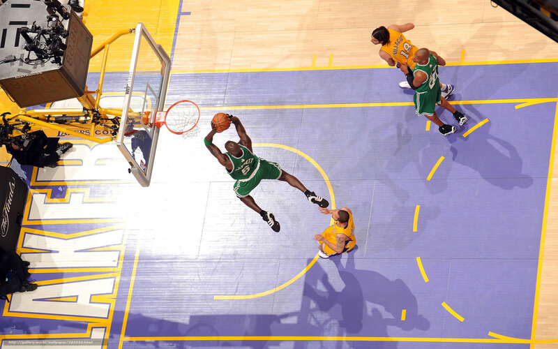 Basketball Player Dunking — Purple, Dynamic
