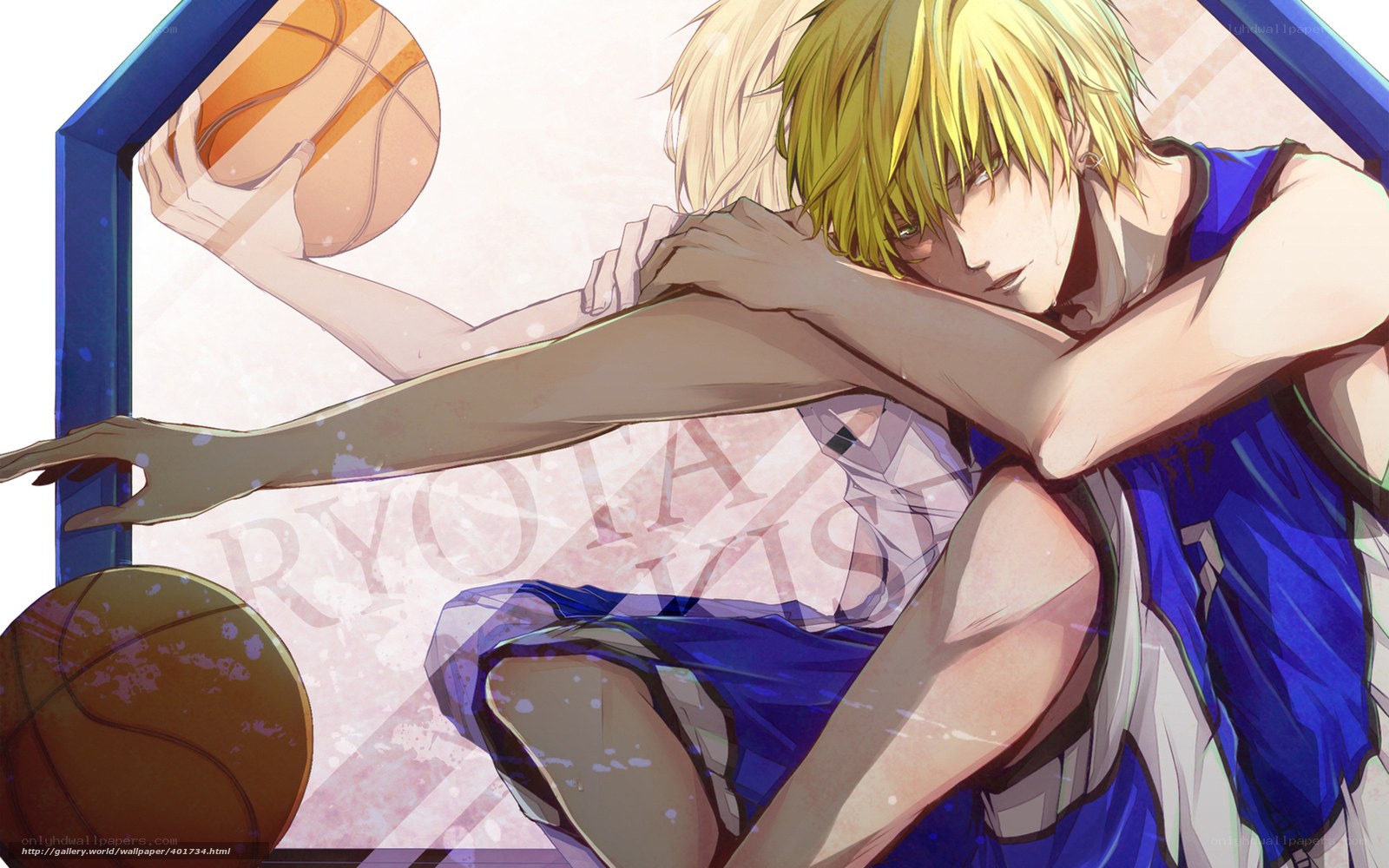 basketball player embrace