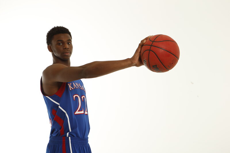 Basketball Player Holding Ball — Blue, Neutral