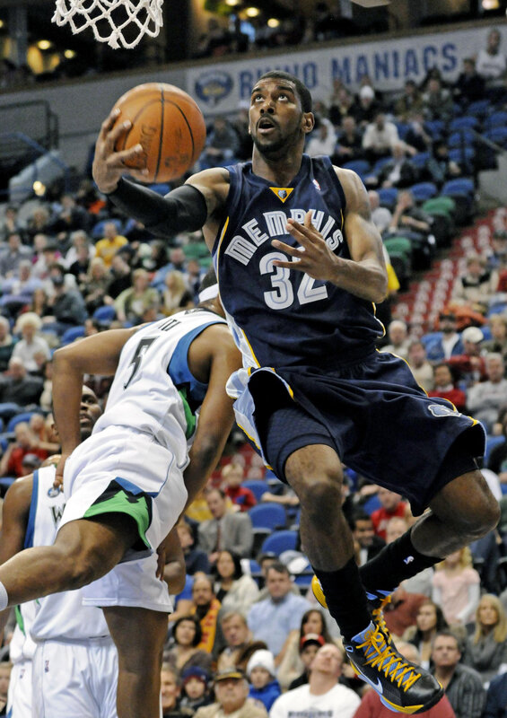 Basketball player in action