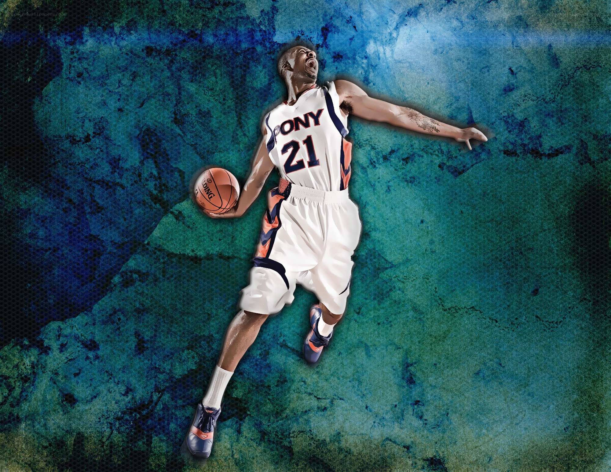 basketball player in action