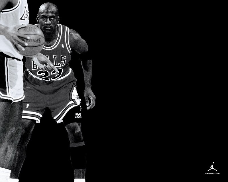 Basketball Player in Action — Black, Intense