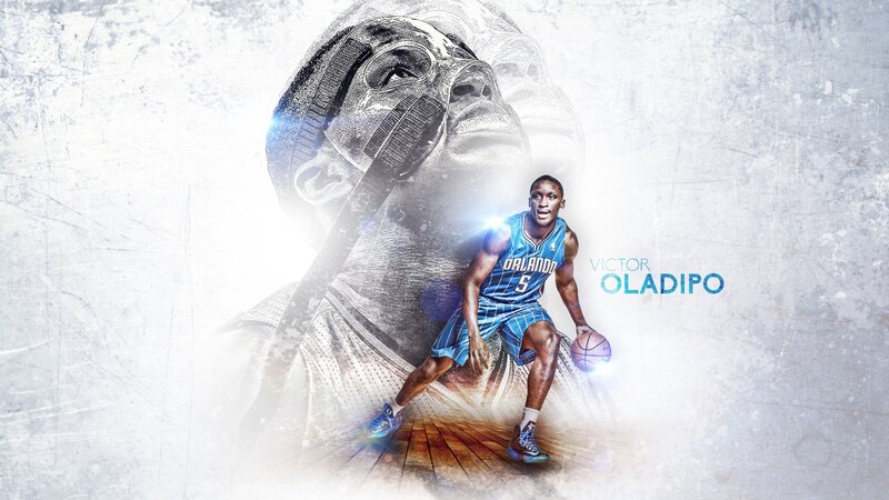 Basketball Player in Action — Blue