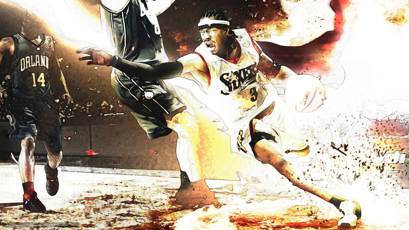 Basketball Player in Action — White, Dynamic