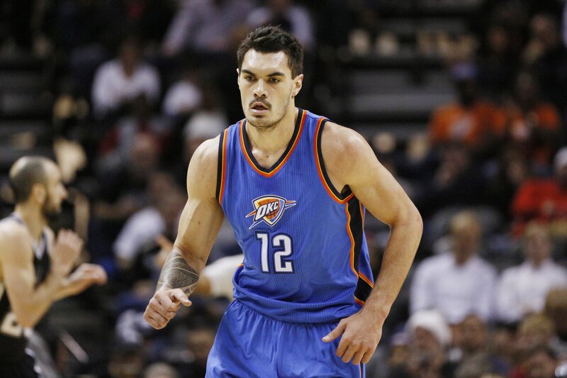 Basketball Player in Blue Uniform