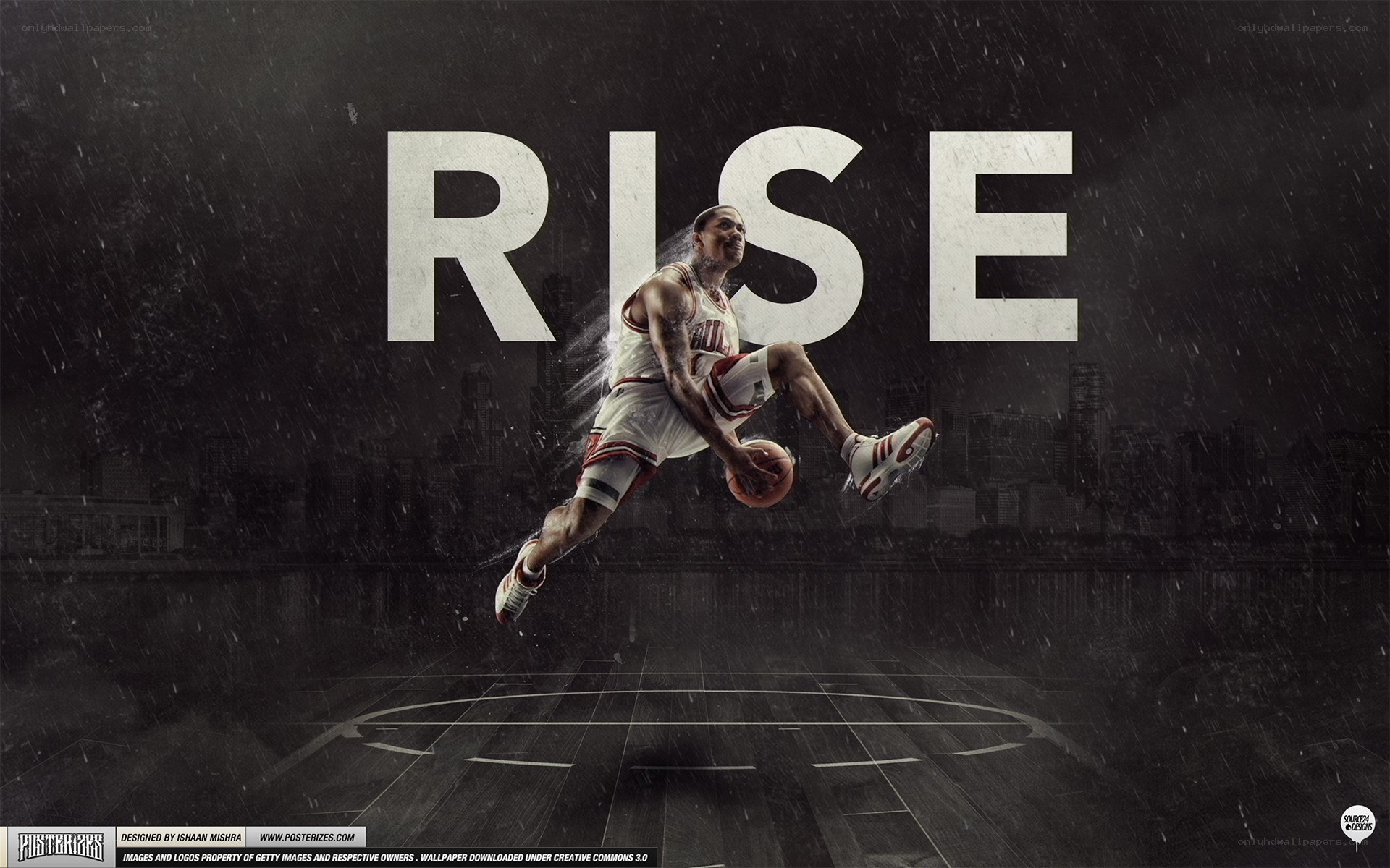 basketball player in mid-air