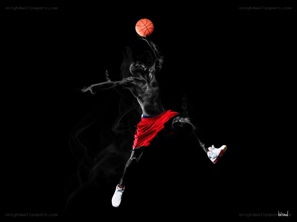 basketball player in motion